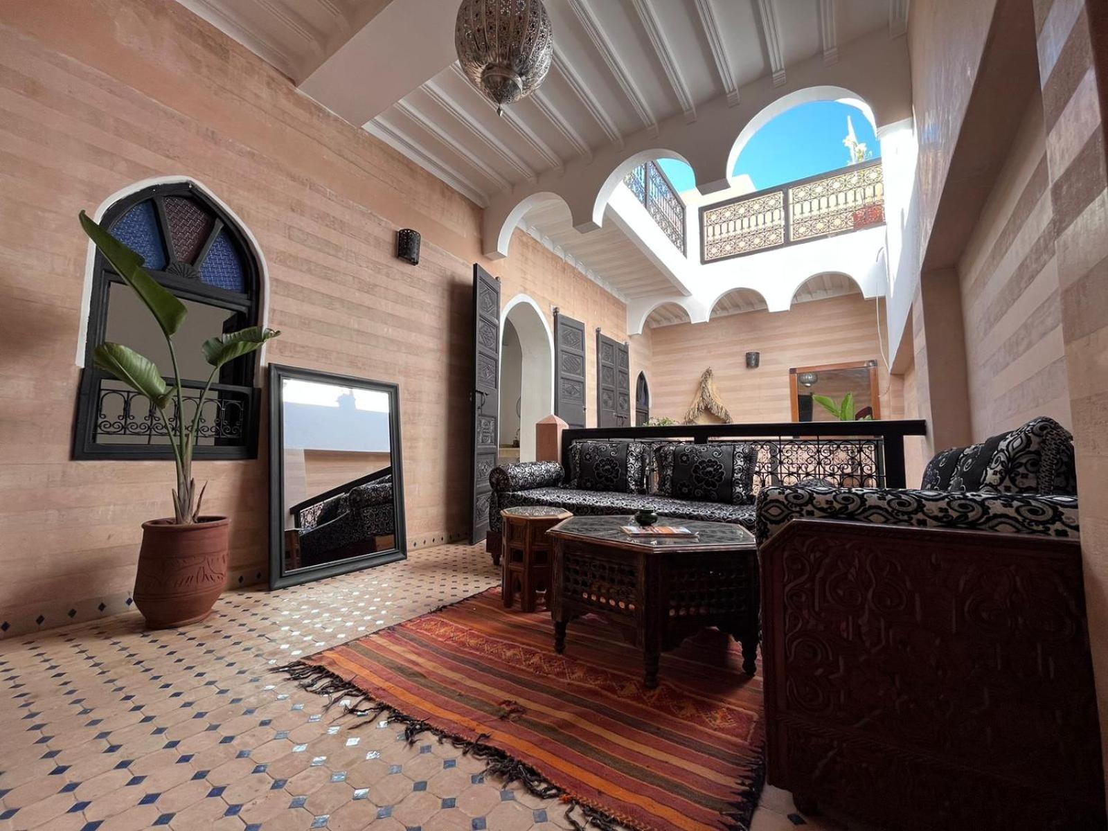 Riad Black Doors Marrakesh Buitenkant foto